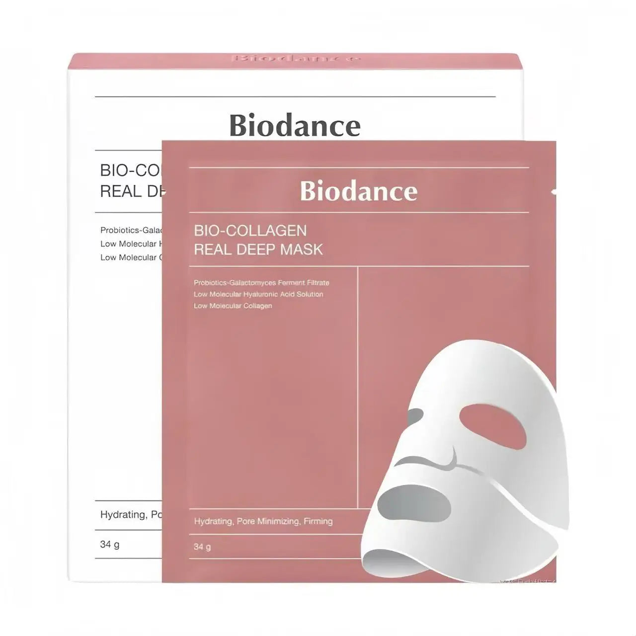 Masque Biodance collagène 4 pièces/boîte